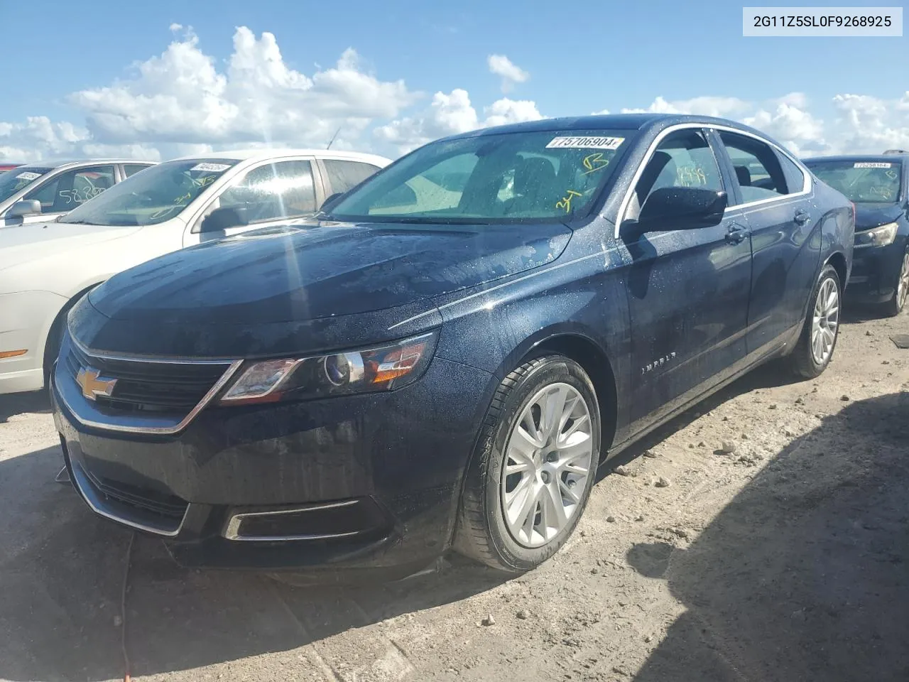 2G11Z5SL0F9268925 2015 Chevrolet Impala Ls