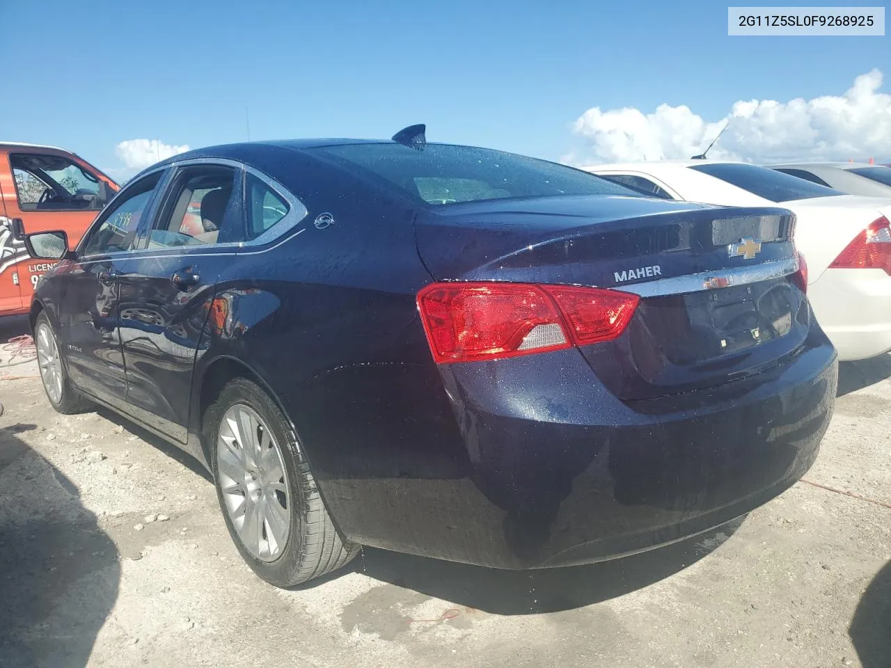 2015 Chevrolet Impala Ls VIN: 2G11Z5SL0F9268925 Lot: 75706904