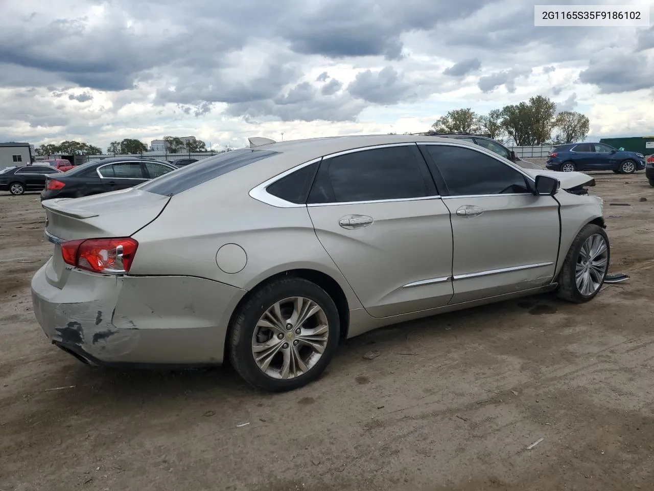 2015 Chevrolet Impala Ltz VIN: 2G1165S35F9186102 Lot: 75720094