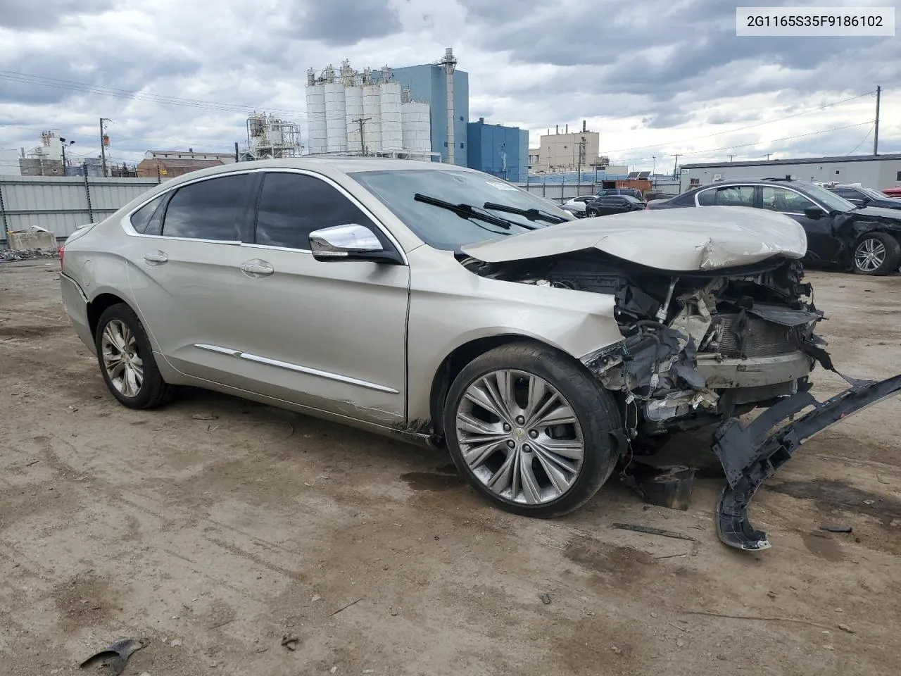 2015 Chevrolet Impala Ltz VIN: 2G1165S35F9186102 Lot: 75720094