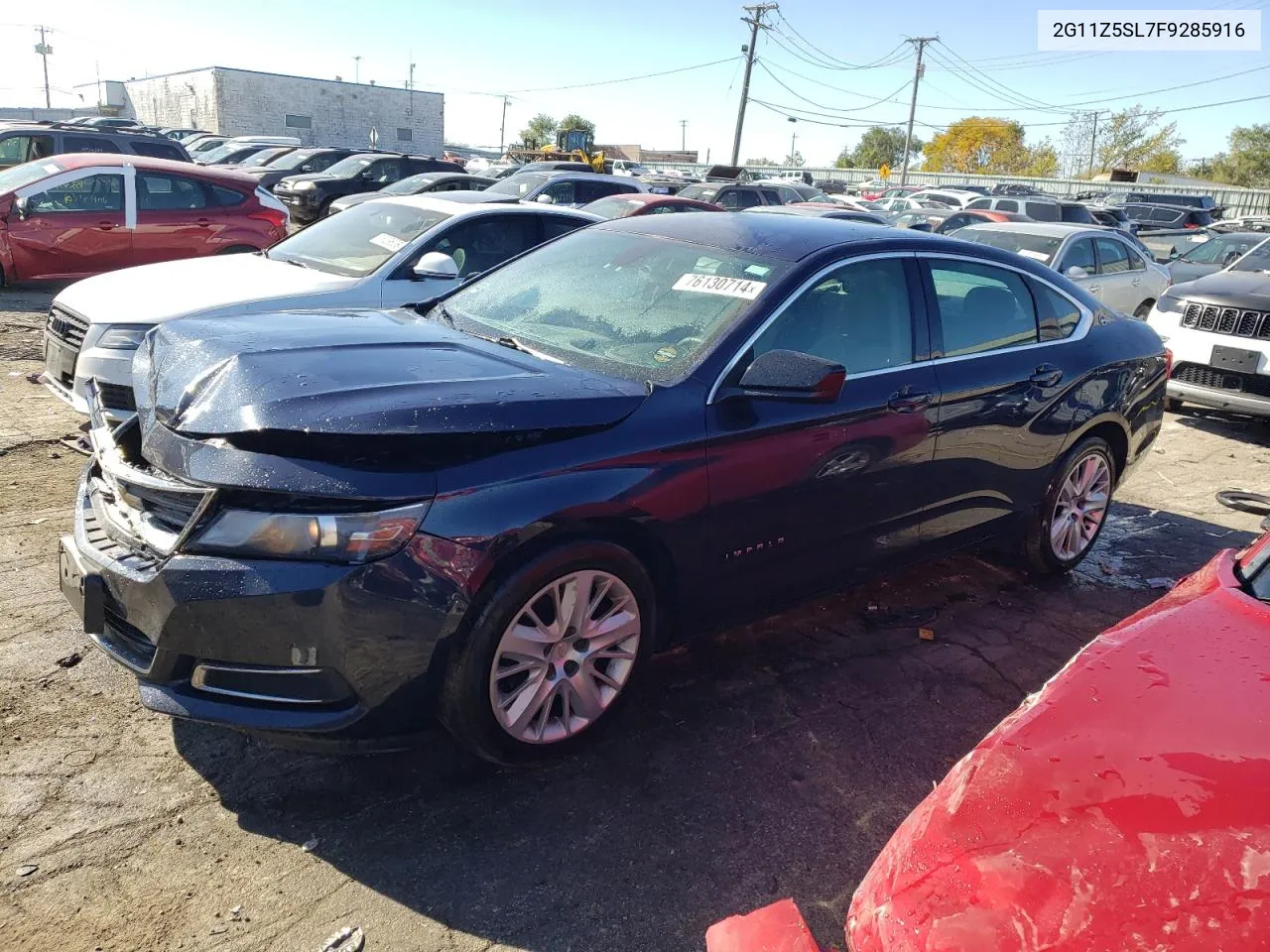 2015 Chevrolet Impala Ls VIN: 2G11Z5SL7F9285916 Lot: 76130714