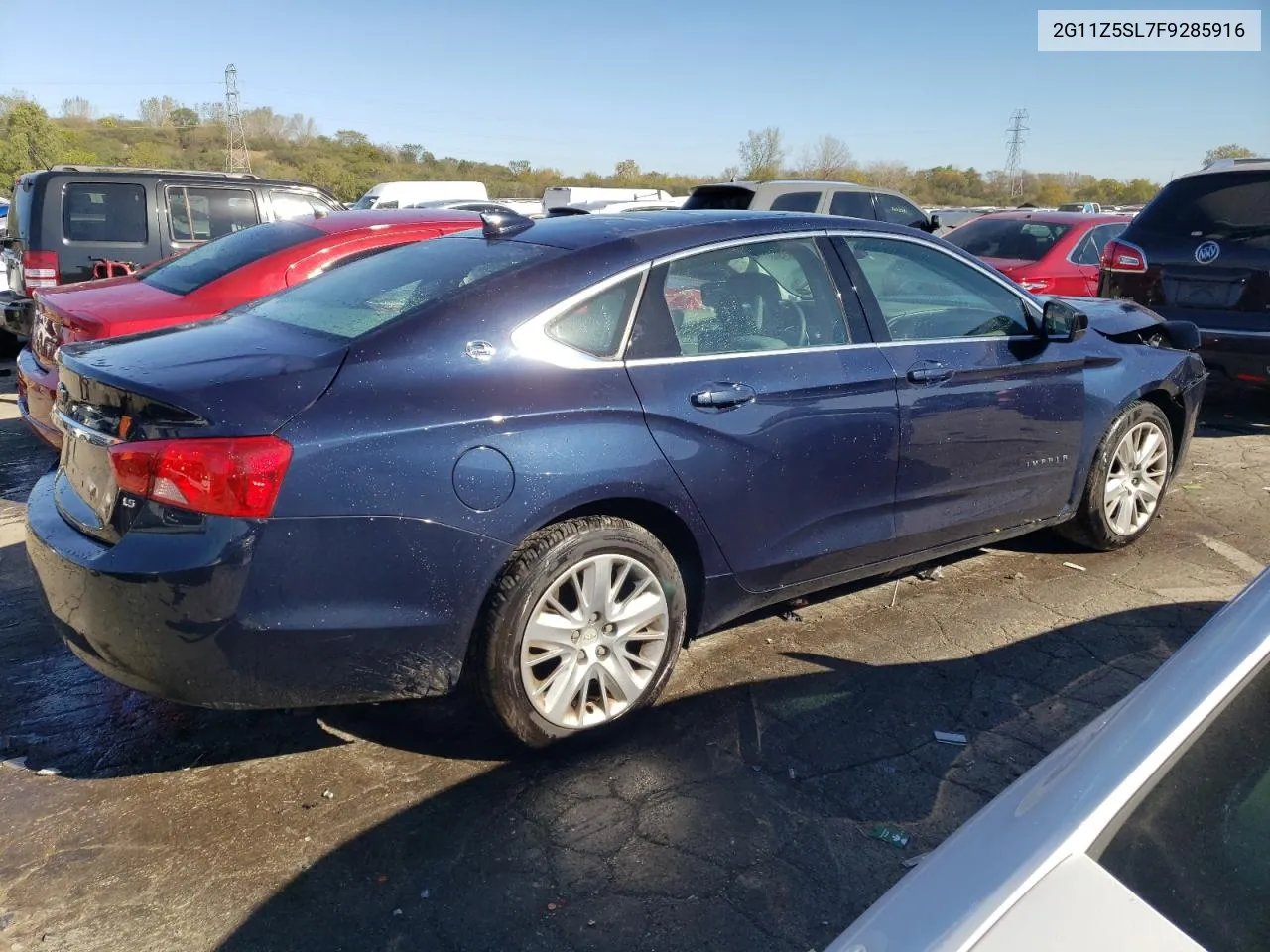 2G11Z5SL7F9285916 2015 Chevrolet Impala Ls