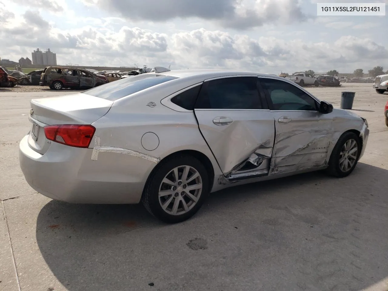 2015 Chevrolet Impala Ls VIN: 1G11X5SL2FU121451 Lot: 76353864