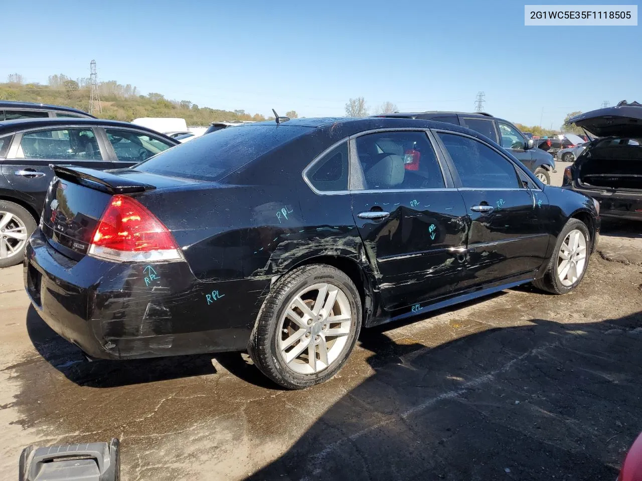 2015 Chevrolet Impala Limited Ltz VIN: 2G1WC5E35F1118505 Lot: 76503374