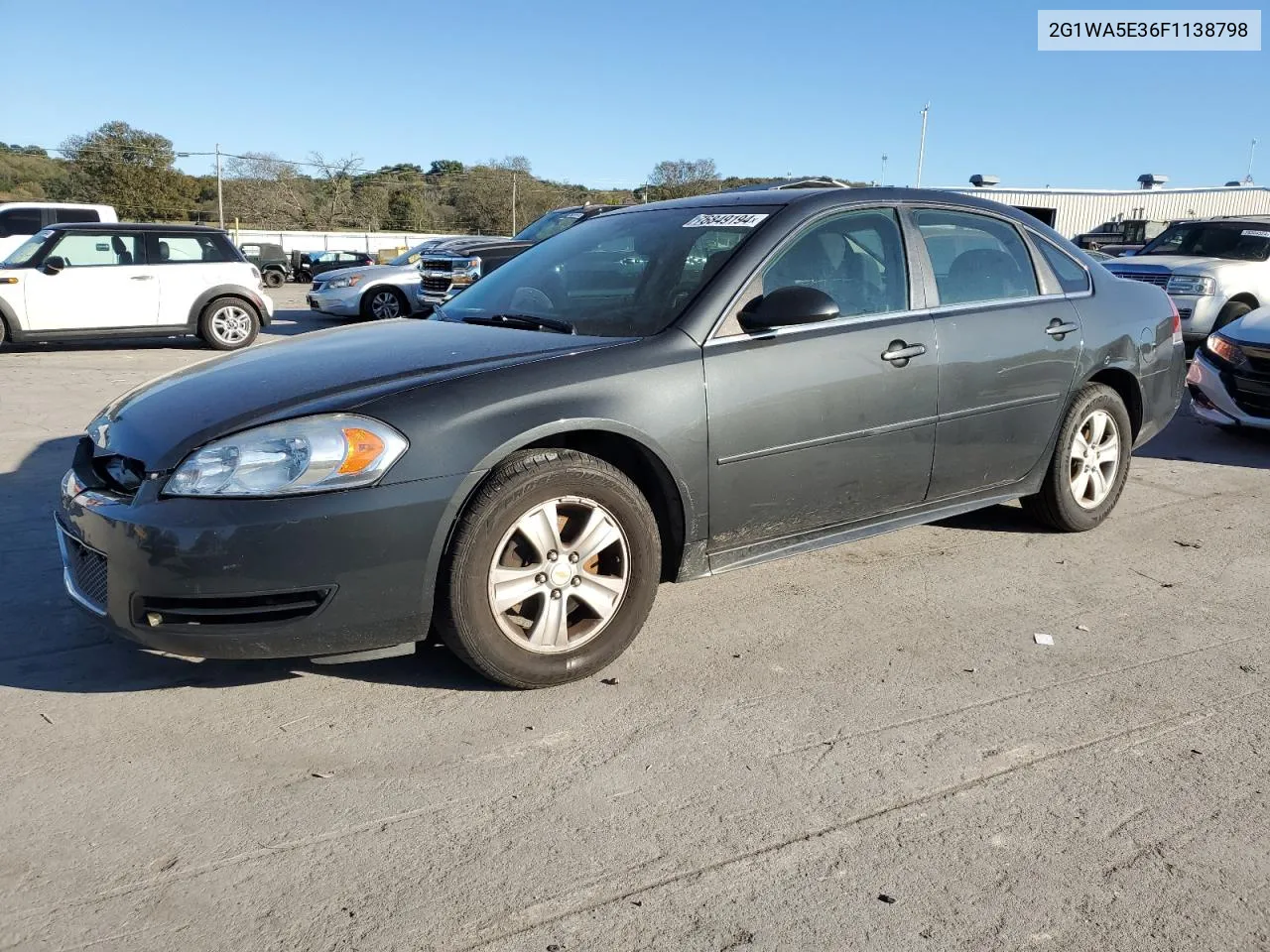 2015 Chevrolet Impala Limited Ls VIN: 2G1WA5E36F1138798 Lot: 76849194