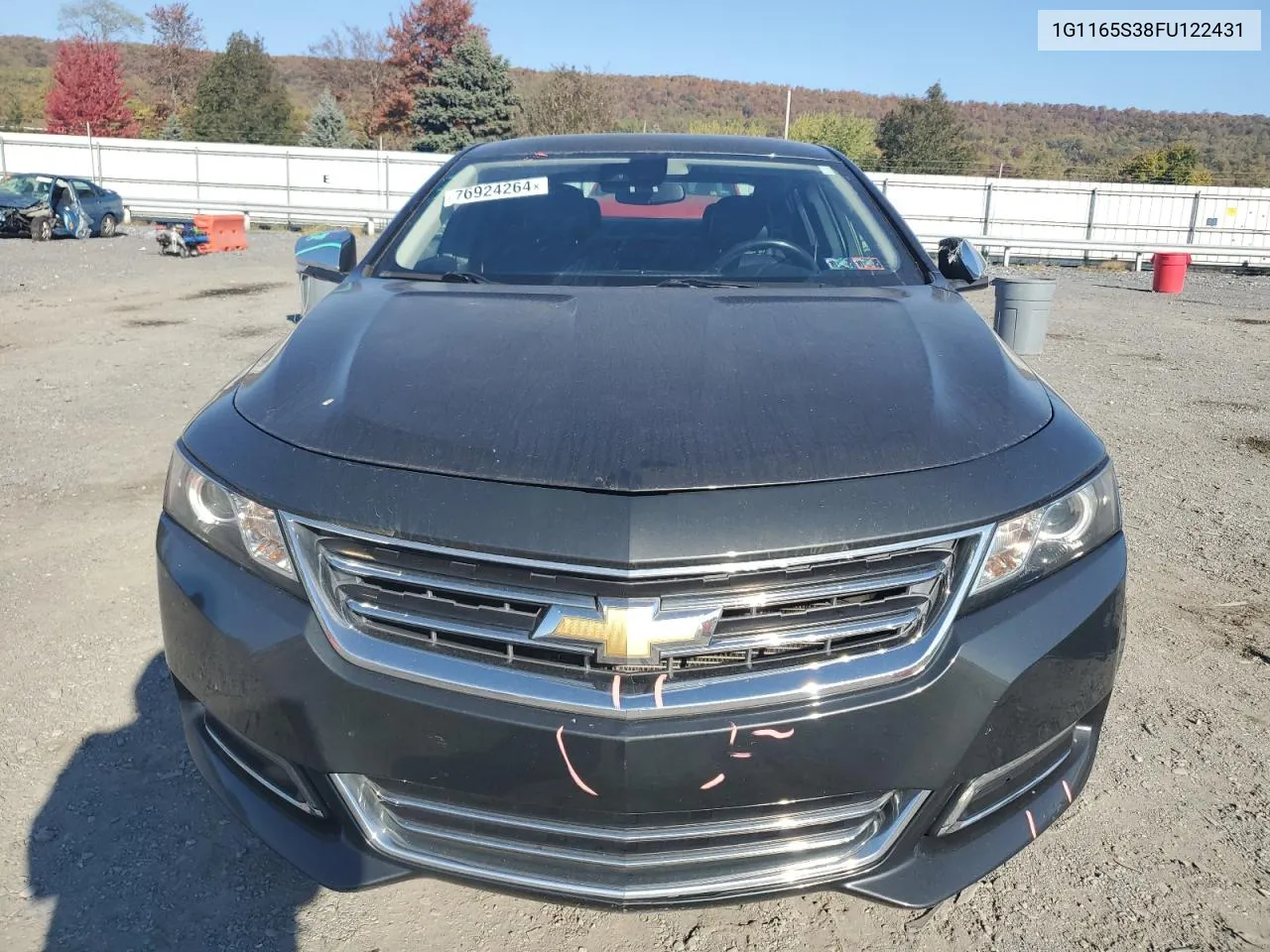 2015 Chevrolet Impala Ltz VIN: 1G1165S38FU122431 Lot: 76924264