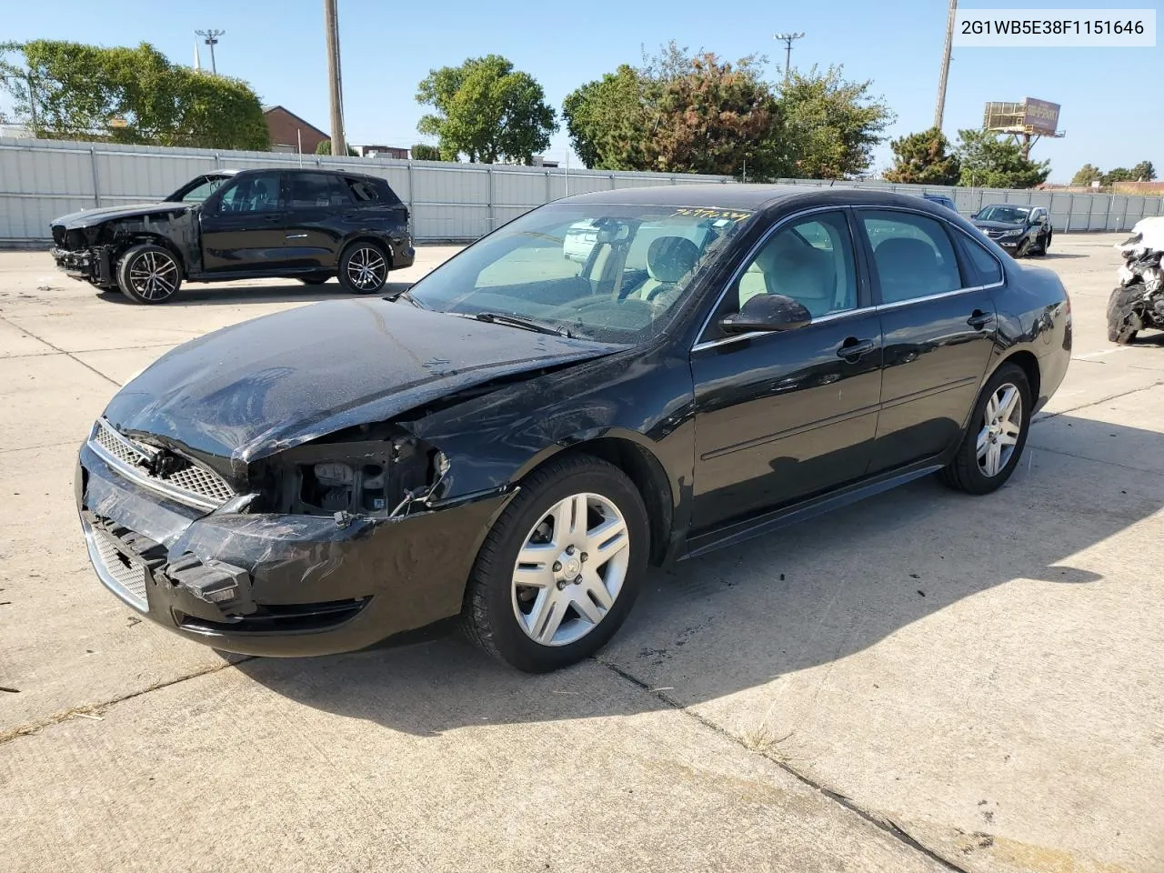 2015 Chevrolet Impala Limited Lt VIN: 2G1WB5E38F1151646 Lot: 76976334