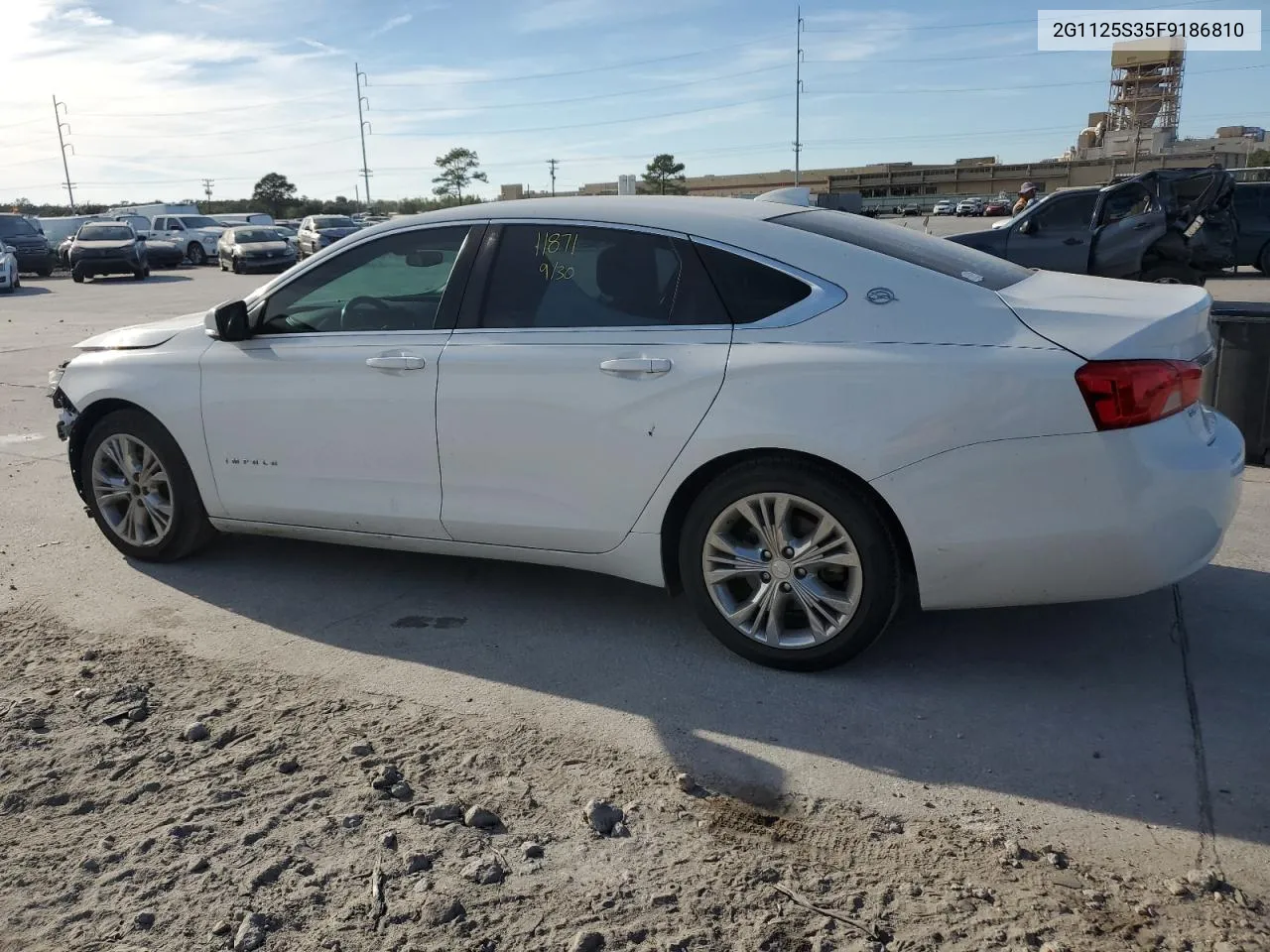 2G1125S35F9186810 2015 Chevrolet Impala Lt