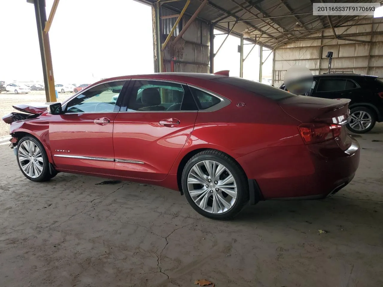 2015 Chevrolet Impala Ltz VIN: 2G1165S37F9170693 Lot: 77038334