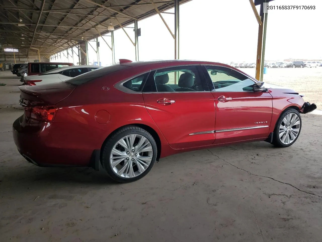 2015 Chevrolet Impala Ltz VIN: 2G1165S37F9170693 Lot: 77038334