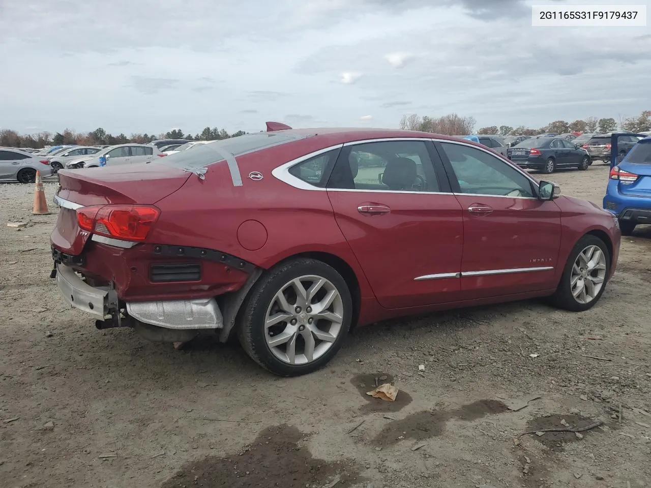 2015 Chevrolet Impala Ltz VIN: 2G1165S31F9179437 Lot: 77310144