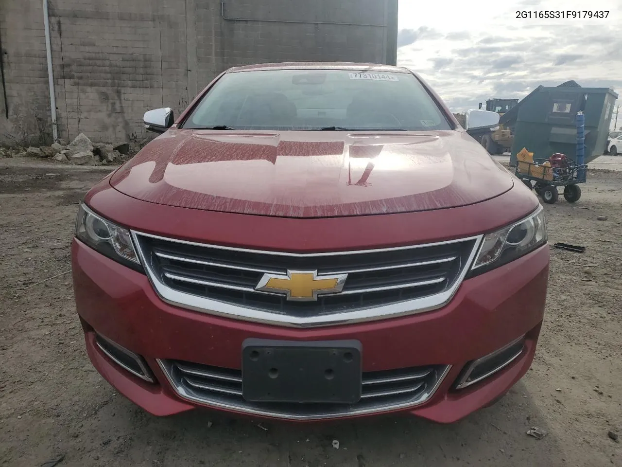 2015 Chevrolet Impala Ltz VIN: 2G1165S31F9179437 Lot: 77310144