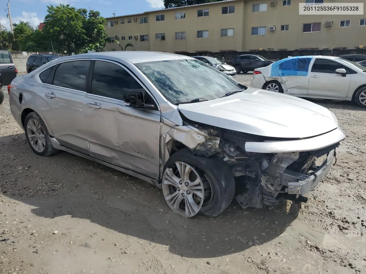 2015 Chevrolet Impala Lt VIN: 2G1125S36F9105328 Lot: 77390254