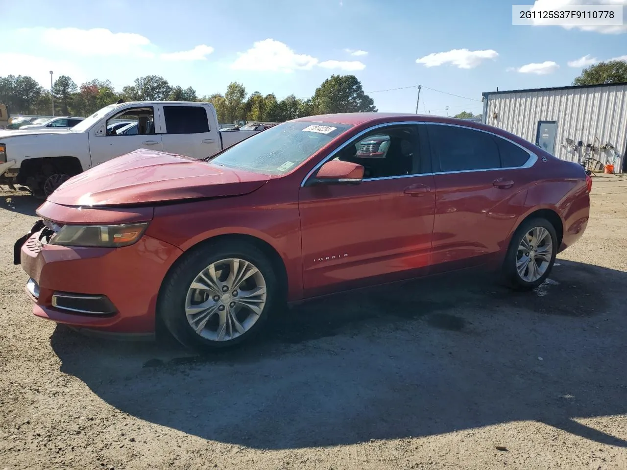 2015 Chevrolet Impala Lt VIN: 2G1125S37F9110778 Lot: 77814234