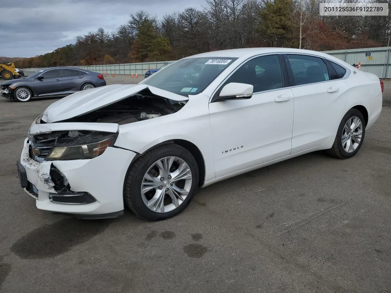 2015 Chevrolet Impala Lt VIN: 2G1125S36F9122789 Lot: 78016004