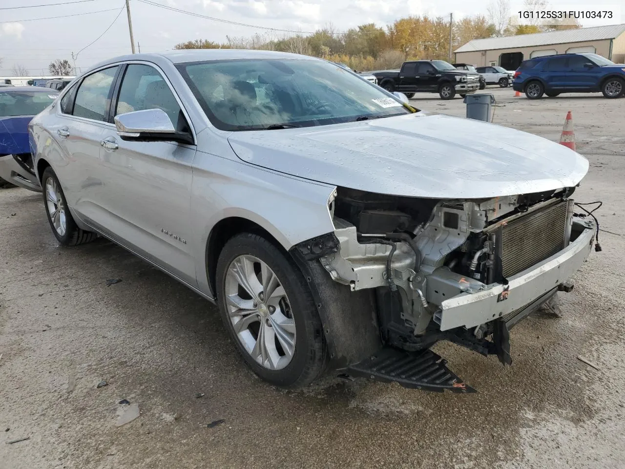 2015 Chevrolet Impala Lt VIN: 1G1125S31FU103473 Lot: 78060164