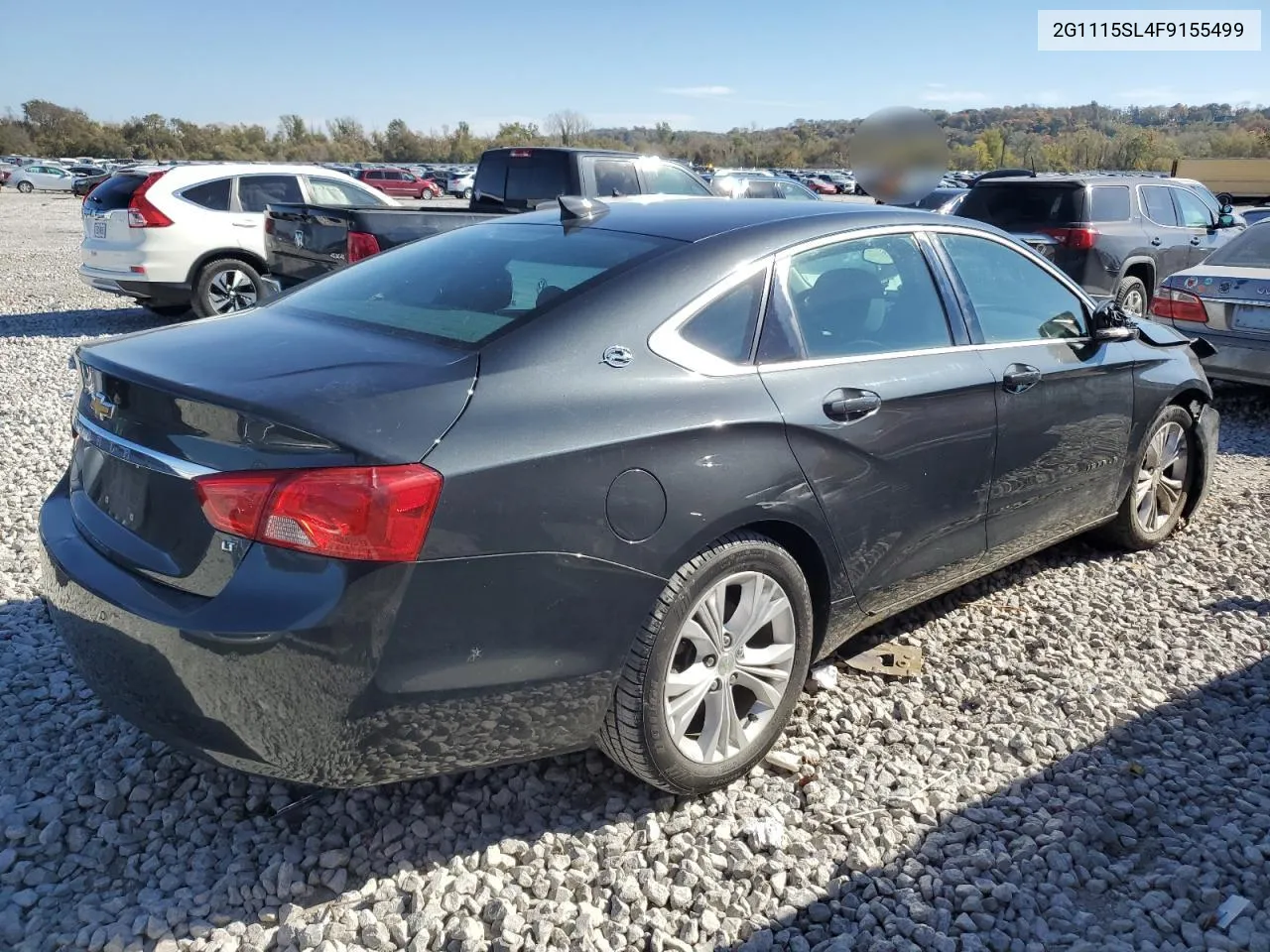 2015 Chevrolet Impala Lt VIN: 2G1115SL4F9155499 Lot: 78323624