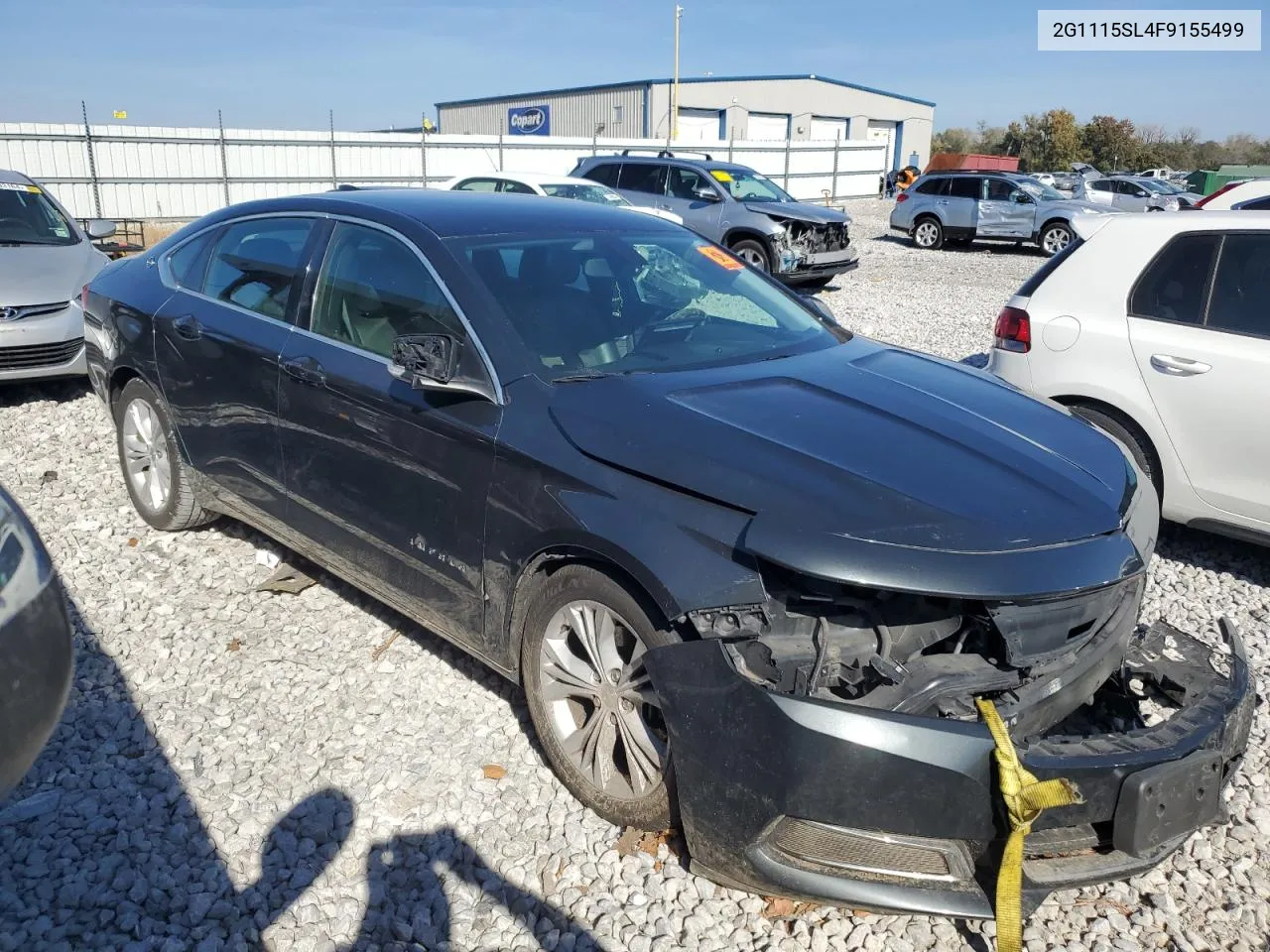 2015 Chevrolet Impala Lt VIN: 2G1115SL4F9155499 Lot: 78323624