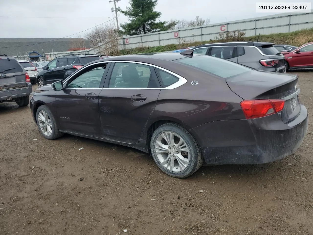 2015 Chevrolet Impala Lt VIN: 2G1125S3XF9133407 Lot: 78776584