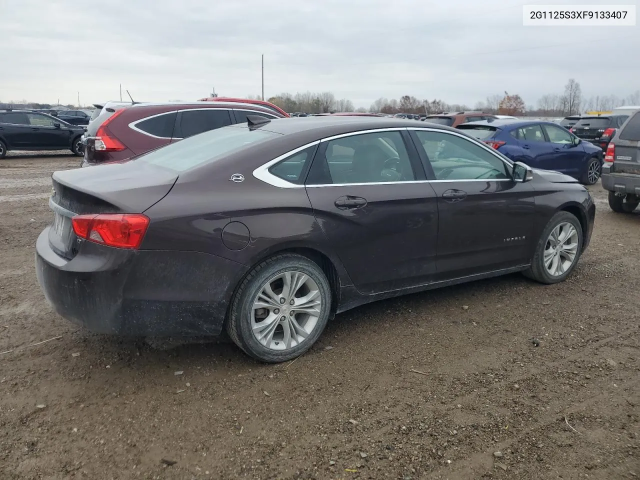 2015 Chevrolet Impala Lt VIN: 2G1125S3XF9133407 Lot: 78776584