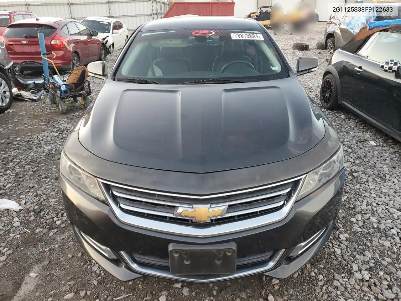 2015 Chevrolet Impala Lt VIN: 2G1125S38F9122633 Lot: 78873684