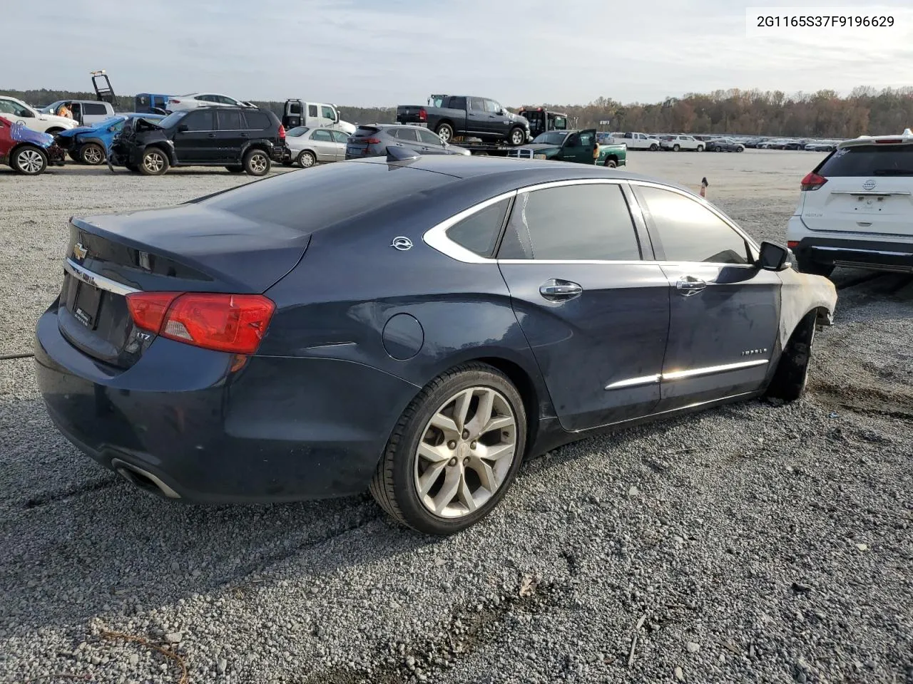 2015 Chevrolet Impala Ltz VIN: 2G1165S37F9196629 Lot: 78964734