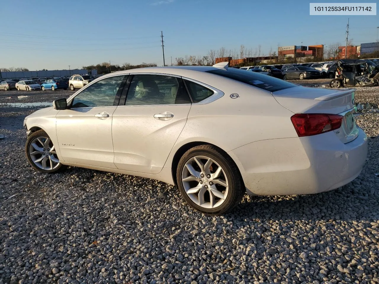 2015 Chevrolet Impala Lt VIN: 1G1125S34FU117142 Lot: 79428204