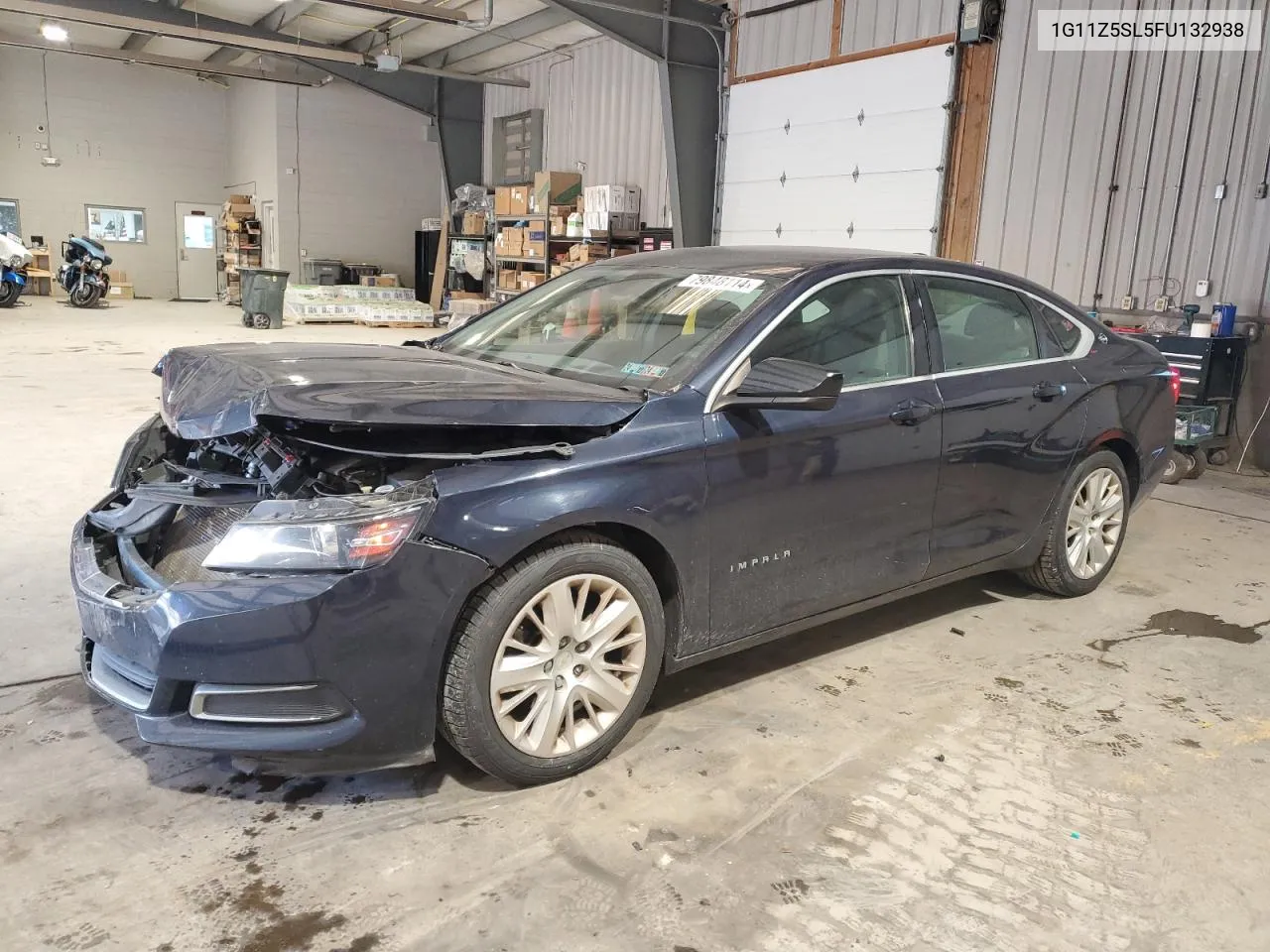 2015 Chevrolet Impala Ls VIN: 1G11Z5SL5FU132938 Lot: 79848114