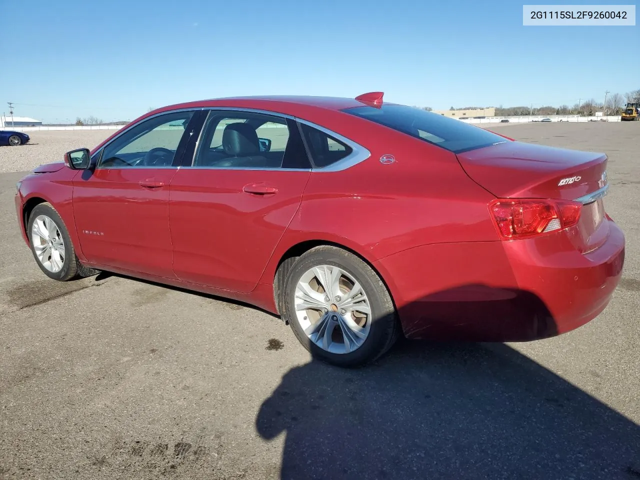 2015 Chevrolet Impala Lt VIN: 2G1115SL2F9260042 Lot: 80199404