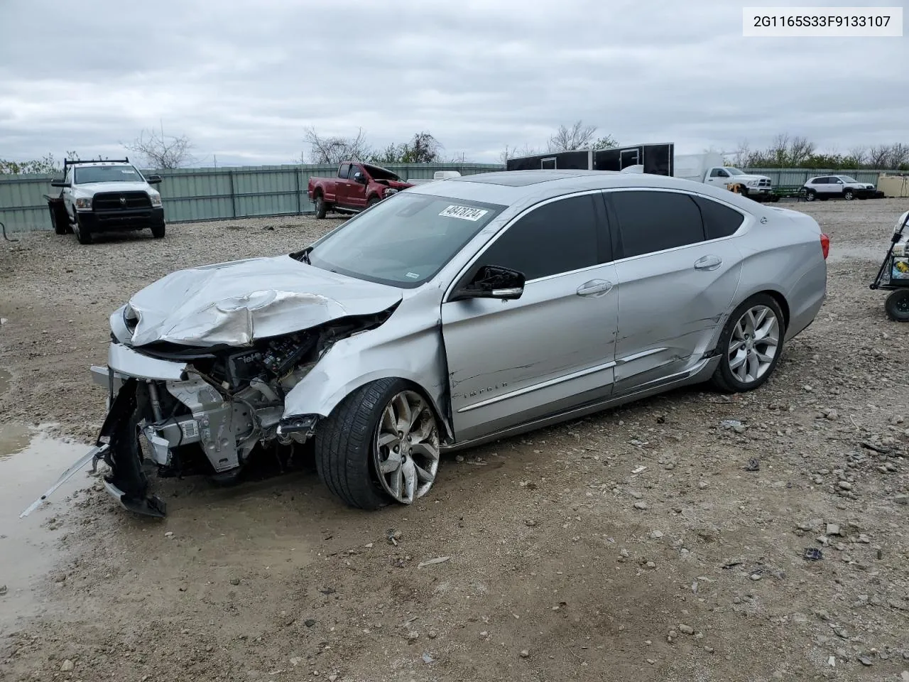 2015 Chevrolet Impala Ltz VIN: 2G1165S33F9133107 Lot: 80348374