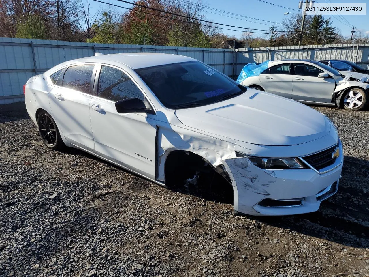 2015 Chevrolet Impala Ls VIN: 2G11Z5SL3F9127430 Lot: 80351394