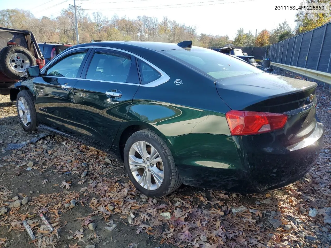 2015 Chevrolet Impala Lt VIN: 2G1115SL4F9225860 Lot: 80547434