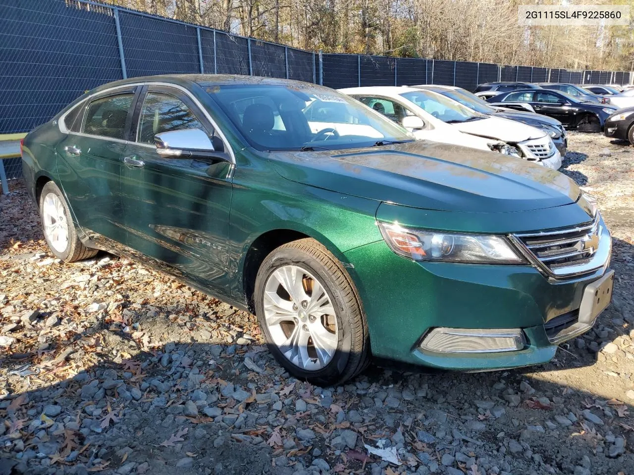 2015 Chevrolet Impala Lt VIN: 2G1115SL4F9225860 Lot: 80547434