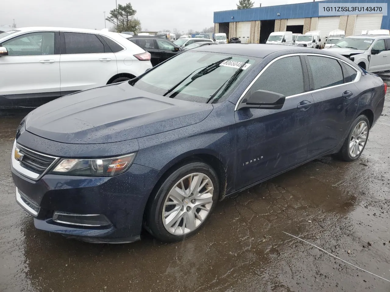 2015 Chevrolet Impala Ls VIN: 1G11Z5SL3FU143470 Lot: 80650484