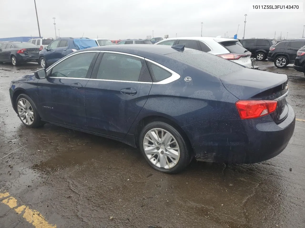 2015 Chevrolet Impala Ls VIN: 1G11Z5SL3FU143470 Lot: 80650484