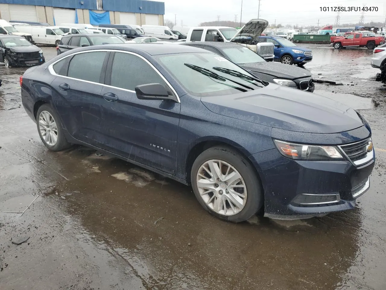 2015 Chevrolet Impala Ls VIN: 1G11Z5SL3FU143470 Lot: 80650484