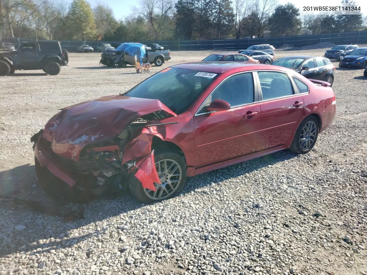 2015 Chevrolet Impala Limited Lt VIN: 2G1WB5E38F1141344 Lot: 81109754