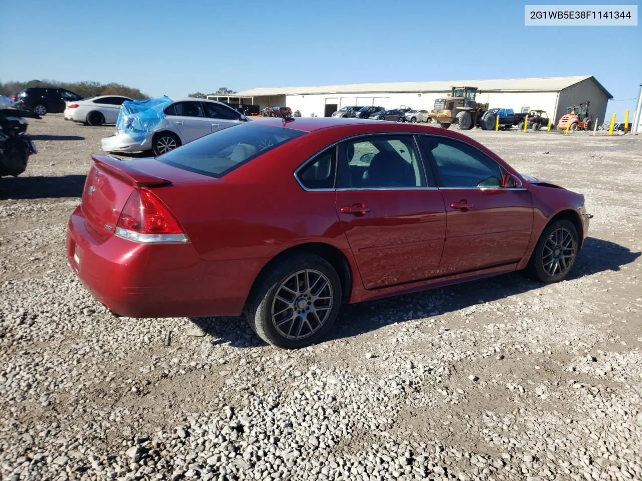 2015 Chevrolet Impala Limited Lt VIN: 2G1WB5E38F1141344 Lot: 81109754