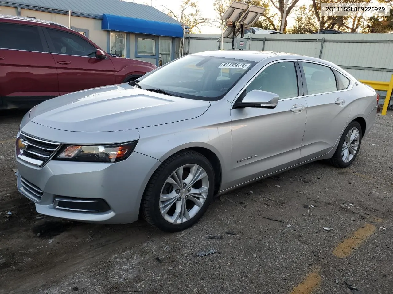 2G1115SL8F9226929 2015 Chevrolet Impala Lt