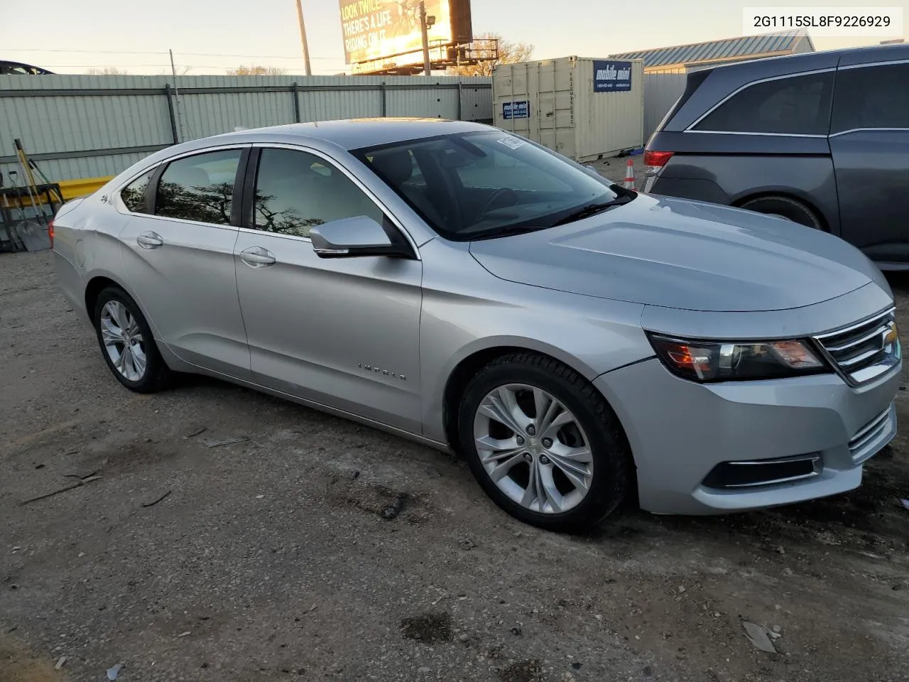 2G1115SL8F9226929 2015 Chevrolet Impala Lt