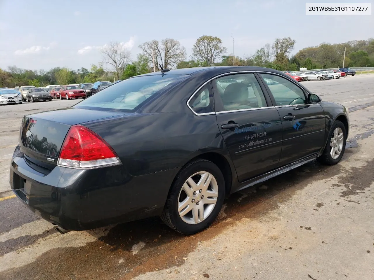 2016 Chevrolet Impala Limited Lt VIN: 2G1WB5E31G1107277 Lot: 51569184