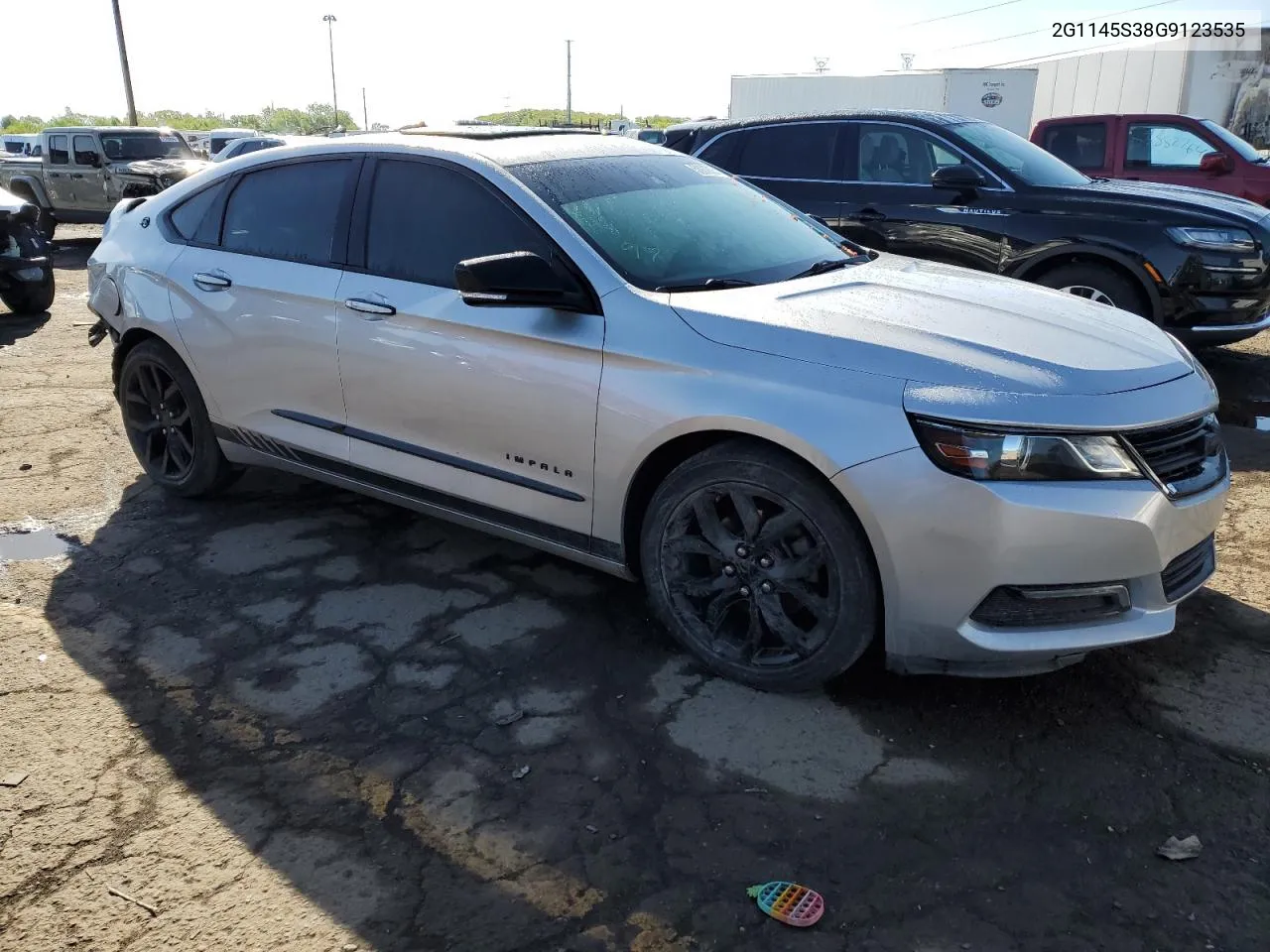 2016 Chevrolet Impala Ltz VIN: 2G1145S38G9123535 Lot: 53018554