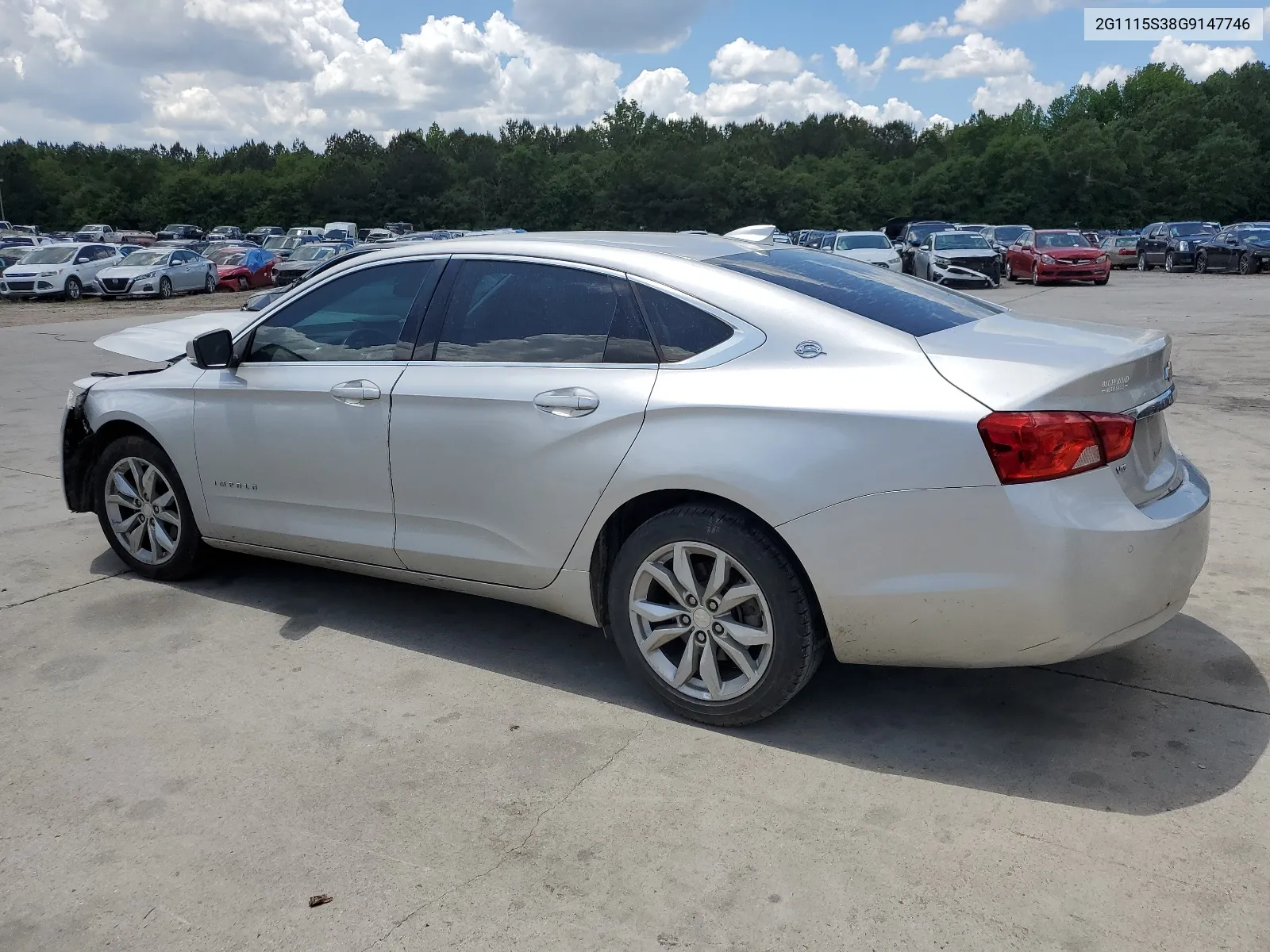 2016 Chevrolet Impala Lt VIN: 2G1115S38G9147746 Lot: 53070744