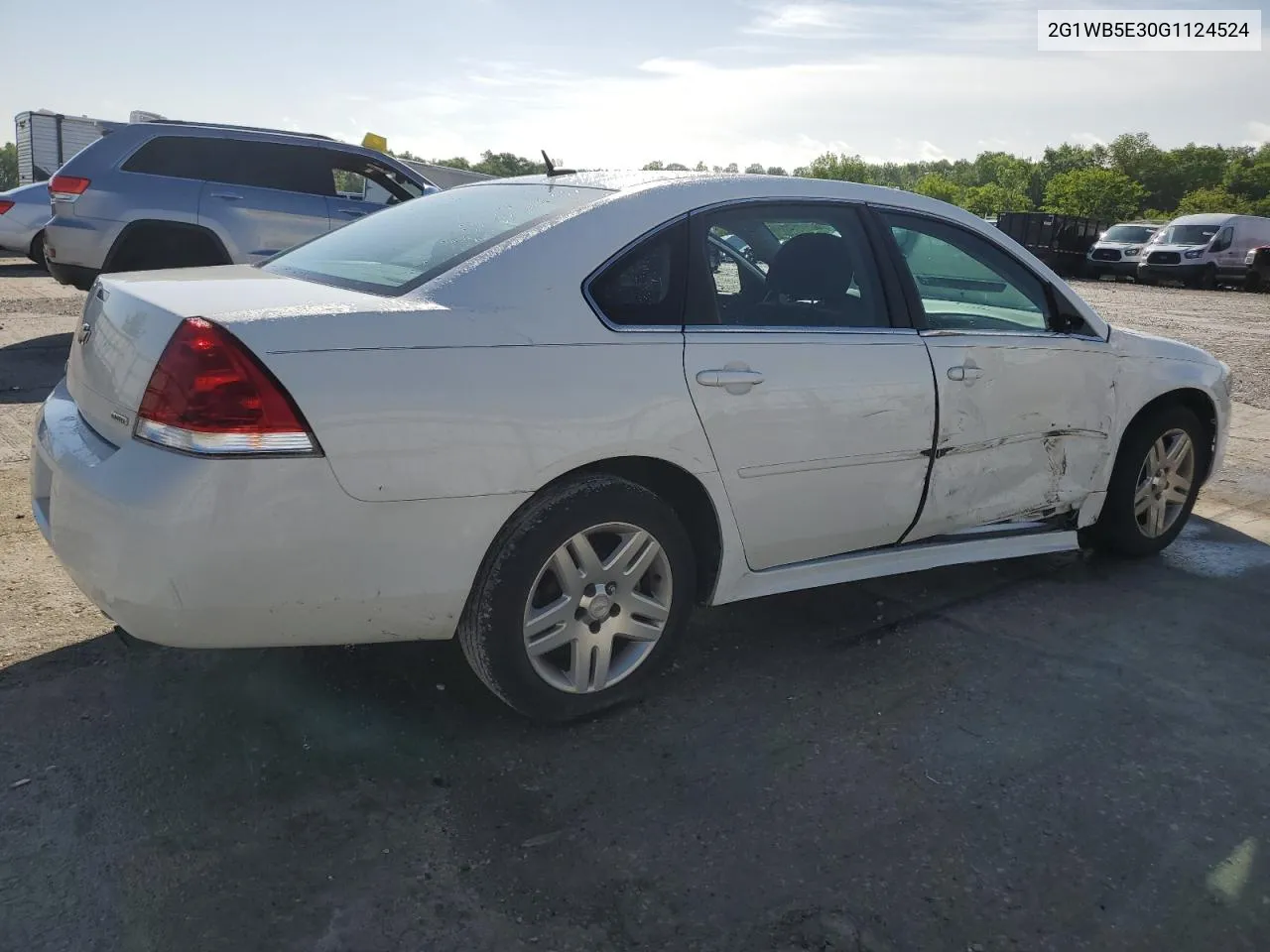 2016 Chevrolet Impala Limited Lt VIN: 2G1WB5E30G1124524 Lot: 53901534