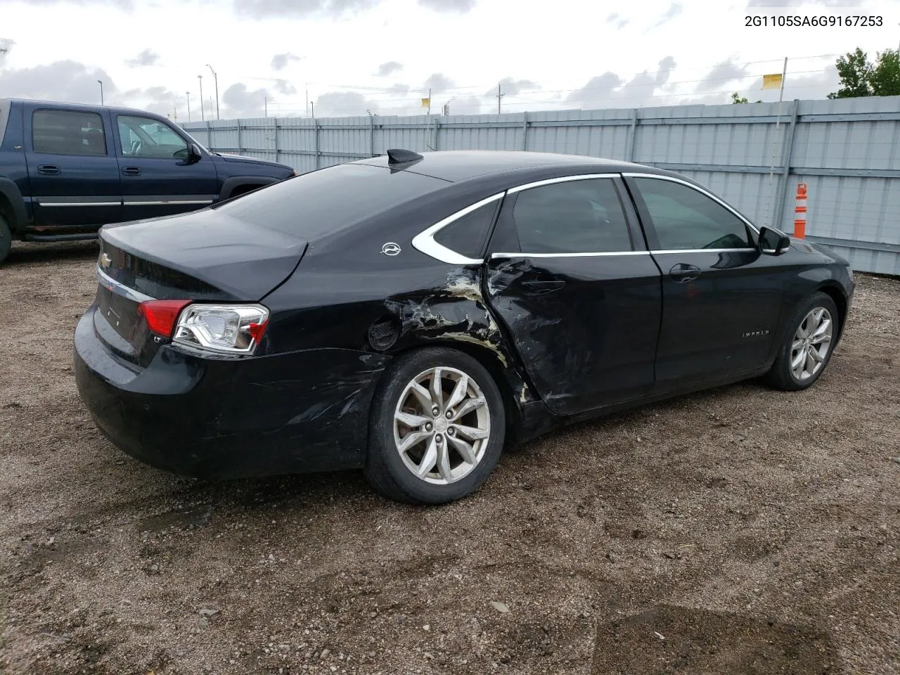 2G1105SA6G9167253 2016 Chevrolet Impala Lt