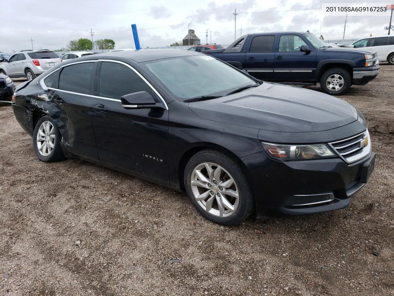 2G1105SA6G9167253 2016 Chevrolet Impala Lt