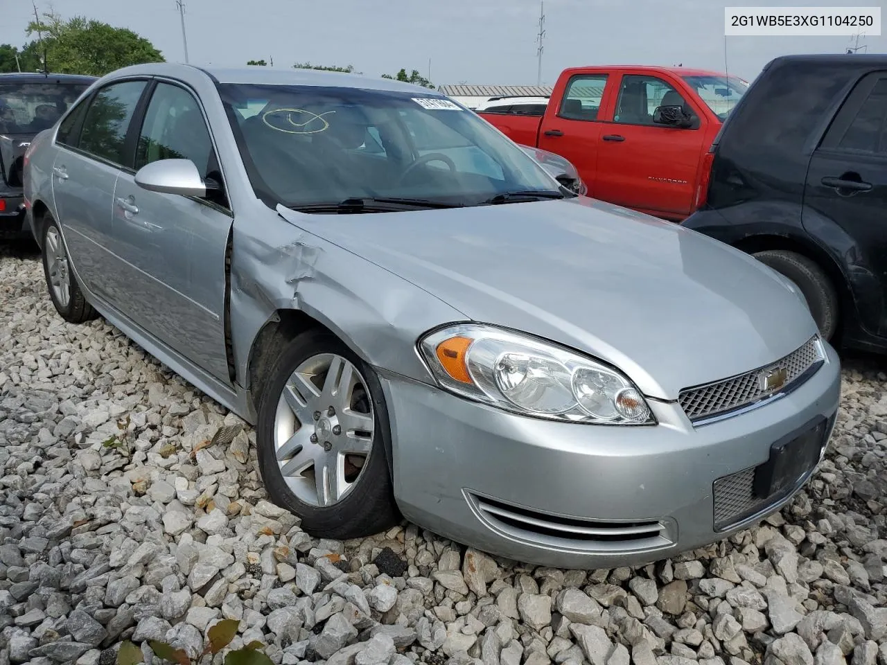 2G1WB5E3XG1104250 2016 Chevrolet Impala Limited Lt