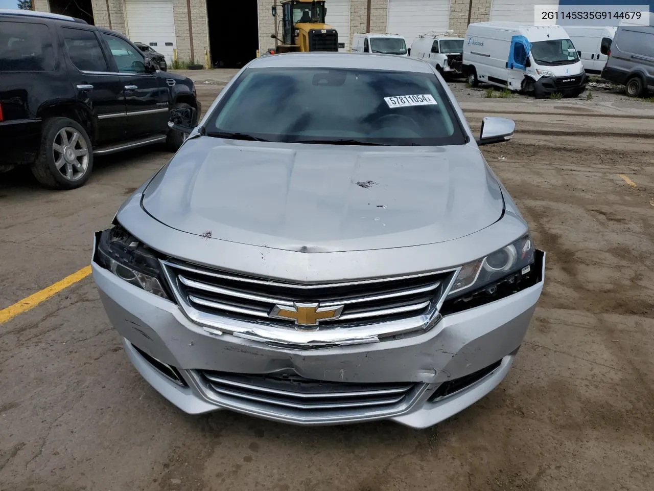 2016 Chevrolet Impala Ltz VIN: 2G1145S35G9144679 Lot: 57811054