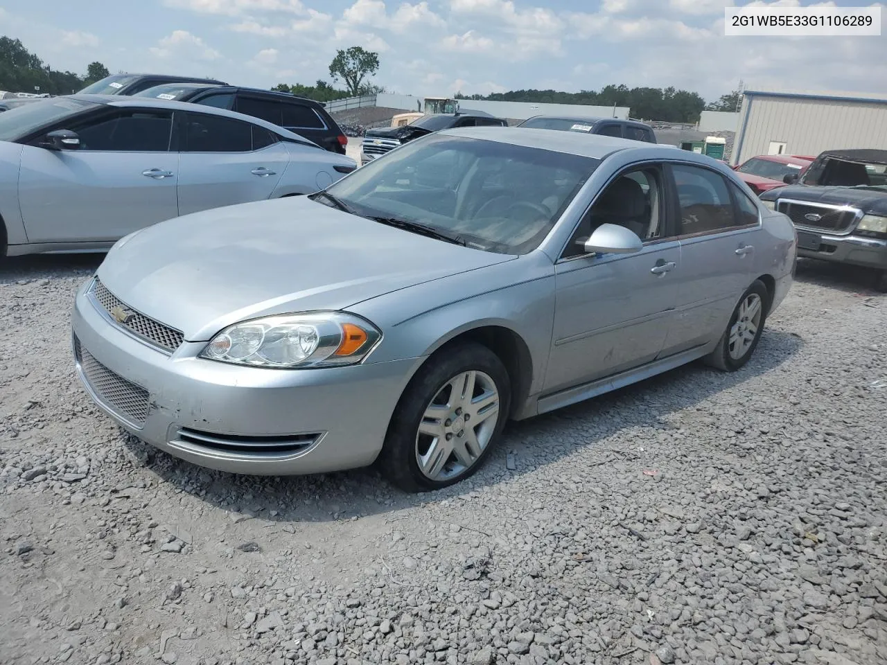 2016 Chevrolet Impala Limited Lt VIN: 2G1WB5E33G1106289 Lot: 58967094