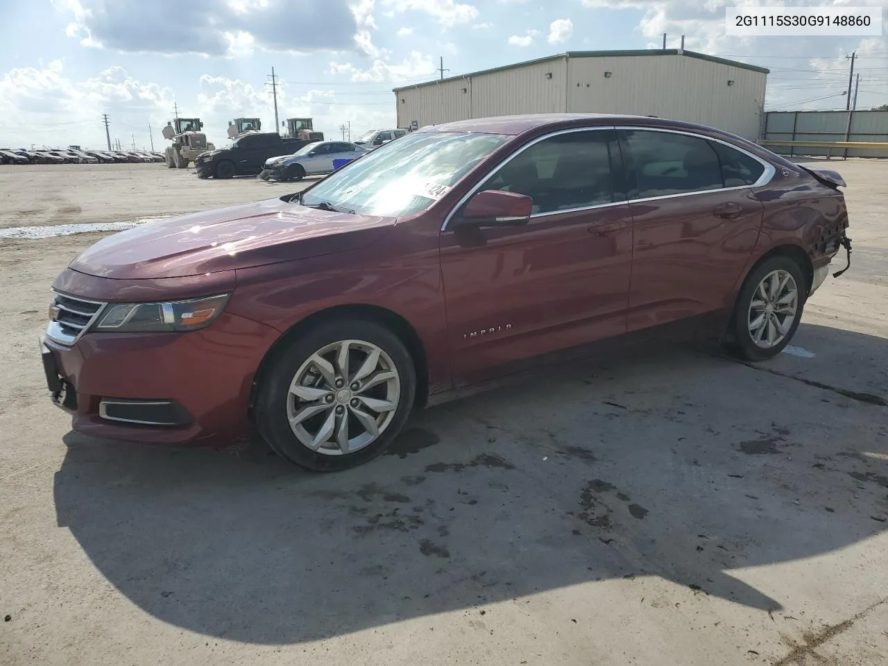 2G1115S30G9148860 2016 Chevrolet Impala Lt